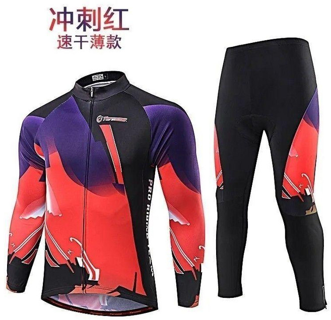 新品 男女通用速乾透氣騎行服套裝防滑防曬 副廠商品