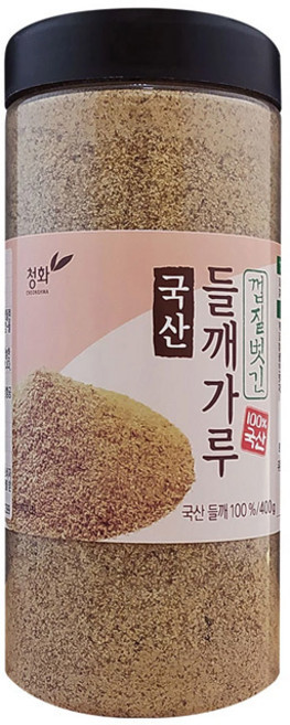청화농산 껍질벗긴 100% 국산들깨가루 400G / 코스트코, 1개
