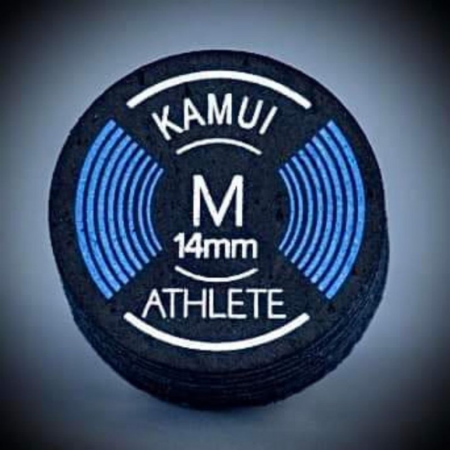 國華撞球 日本進口KAMUI (Athele競技皮頭), 1個, M