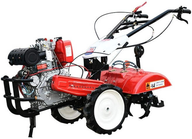 아세아관리기 텃밭 관리기 5.5마력 170 가솔린 엔진 밭가는 기계 경운기 사륜 밭갈이, X. 프레임엔진 및 액세서리 제외