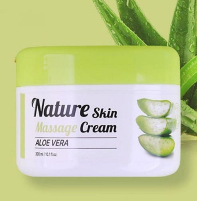 피부진정 영양공급 지친피부 마사지크림 알로에, 1개, 300ml