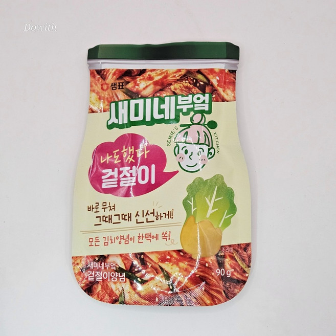 새미네부엌 겉절이 양념, 90g, 7개