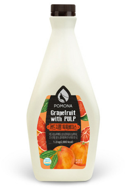 포모나 레드자몽 톡톡베이스1.2kg, 1.2kg, 1개