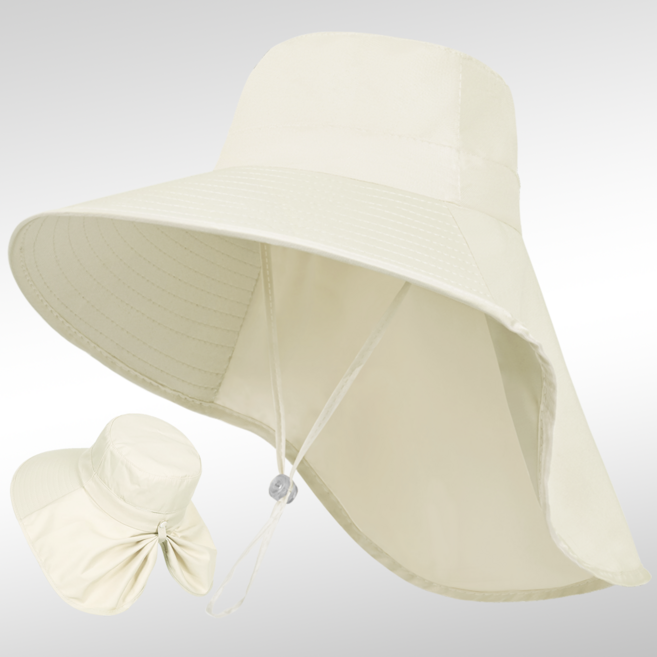 챙넓은 모자 햇빛가리개 와이드 버킷햇 썬캡 자외선차단 UV차단 여름모자