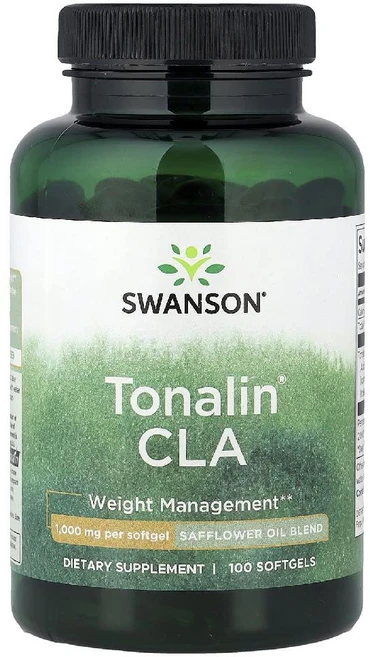 스완슨 토날린 공액리놀렌산 Tonalin CLA 1000mg 소프트젤 100정, 120g, 1개 - 쿠팡