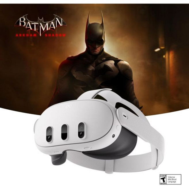 메타 퀘스트 3 512GB 해상도 30 향상 - 그래픽 처리 능력 2배 와이어 없이 플레이 배트맨을 만나보세요 아캄 섀도우와 호라이즌 3개월 임상시험 포함, 메타 퀘스트 3 512GB - 최고의 혼합 현실 경험