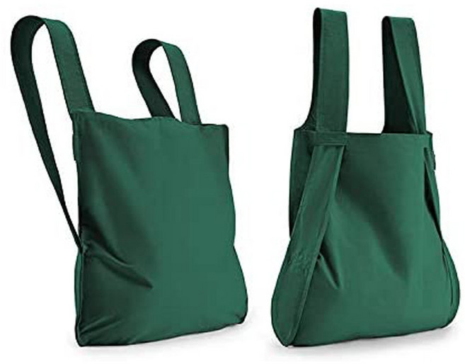 노타백오리지널 에코백 최화정장바구니 토트백 백팩 Forest Green