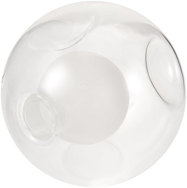 DOITOOL G9 베이스 천장 조명용 유리 램프 쉐이드 교체품 장식용 글로브 커버 지름 11.9cm4.72인치 가정 레스토랑 및 상업용 조명에 적합 420030, 15X15CM
