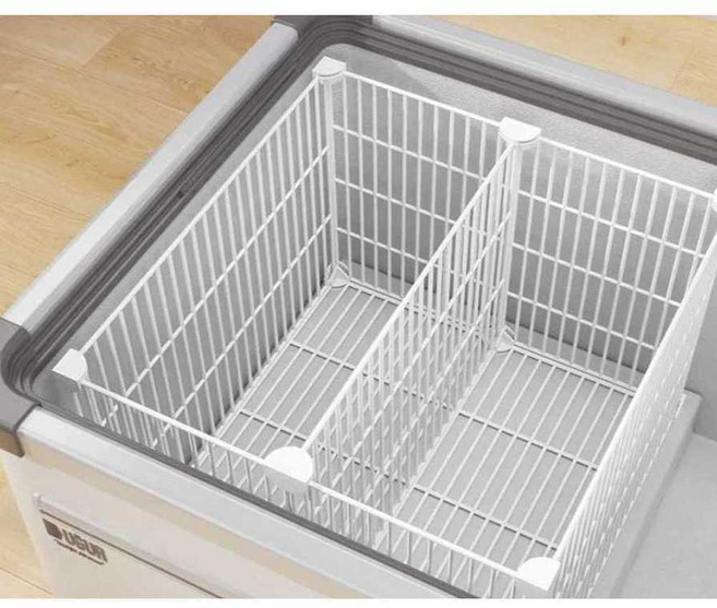 칸막이 정리 수납 냉장고 반찬 김치 음료 공간분리 랙 바구니 가림막 철망, 1개