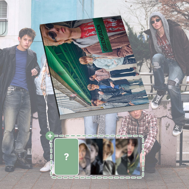 [사은품] 코르티스 앨범 2집 EP 그린그린 CORTIS GREENGREEN 레드레드 일반반, BRIDGE (그린) + 사은품
