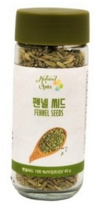 내츄럴스파이스 펜넬 씨드 향신료, 2개, 40g