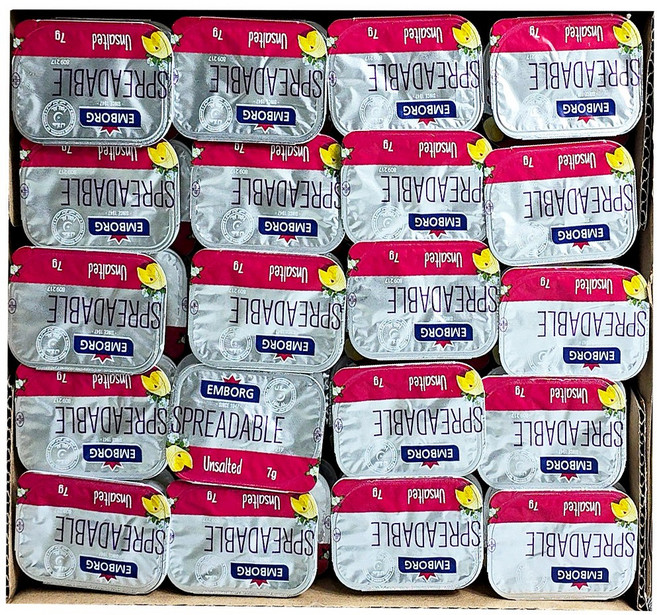 빵에 발라먹기 좋은 무염 포션버터 7g / 빵버터, 30개