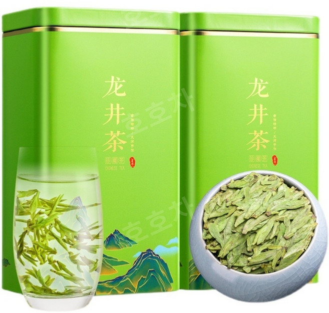 왕다펑 신차 항저우 서호 봄 용정차 특급 명전 녹차 250g, 1개, 1개, 250mg, 1개입