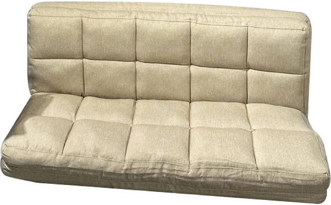 懶人沙發 沙發床 雙人沙發 和室沙發 榻榻米, 20格豆腐-米杏色