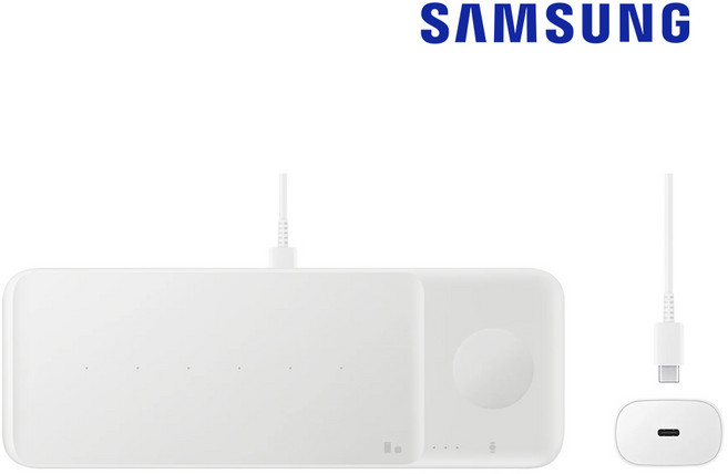 삼성전자 무선 충전 트리오 EP-P6300, 화이트, 1개