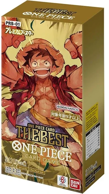 반다이 PRB-01 일본 OPCG 밀봉 부스터 컬렉션 디럭스 카드 세트 투자 등급, 01 1 box