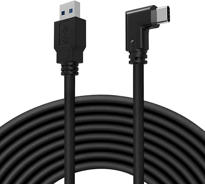 VR 링크케이블 3M A to C PC연결 충전 메타 오큘러스 퀘스트 2 3 악세사리, A to C 링크케이블(5M), 1개