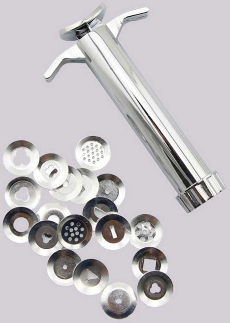 슈가 크래프트건 케이크 슈가건 도구 제과 데코 베이킹 모델링 압착기 점토 도자기 취미, 단일, 1개