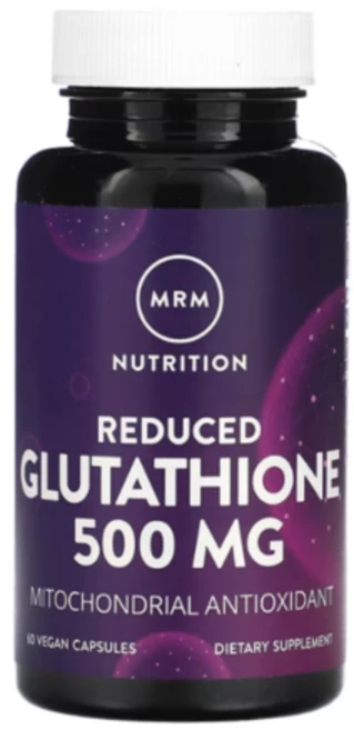 MRM 뉴트리션 환원형 글루타치온 500mg 베지 캡슐 60정, 1개 - 쿠팡