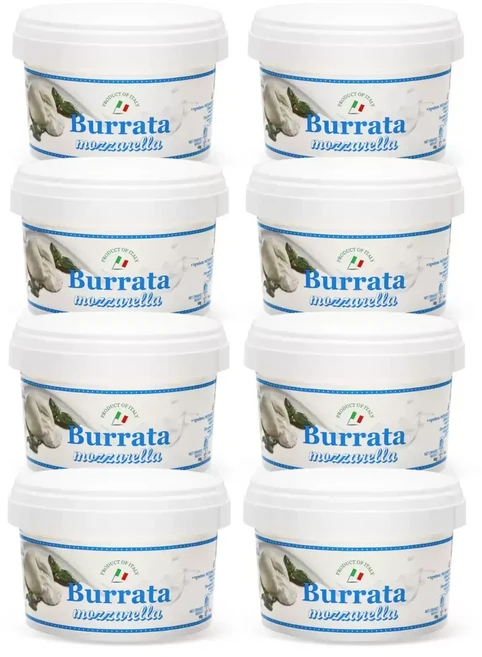 보라티알 유로포멜라 냉동 부라타치즈 컵 100g x 4개, 800g, 8개