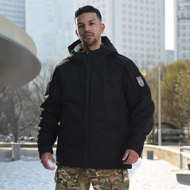 택티컬 후드 패딩 자켓 밀리터리 야상 점퍼 열반사 전술 방한복