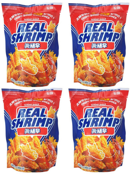 코스트코 스낵 간식 맥주안주 진새우 오리지널 진짜 새우과자, 4개, 70g