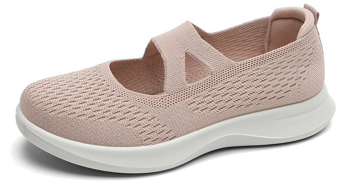 까발로 여성 니트 메리제인 슈즈 단화 슬립온 CA046