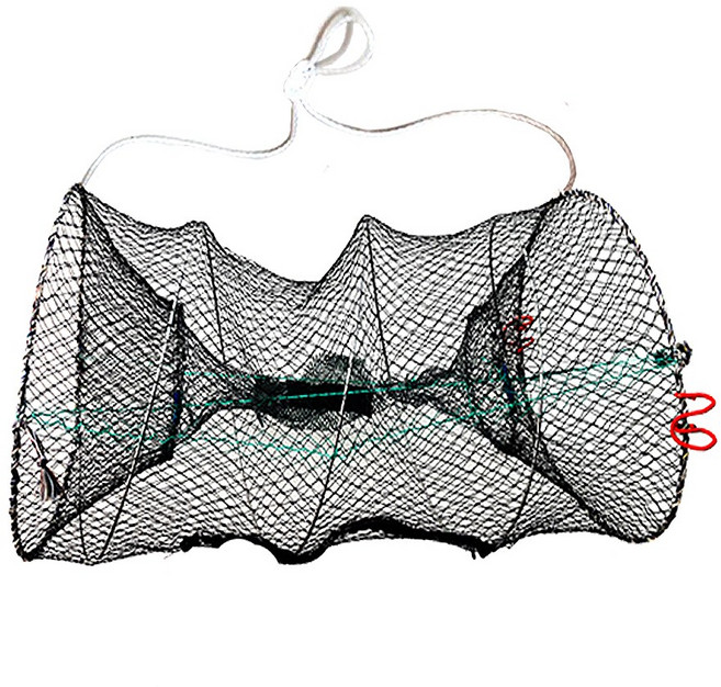 우산식 민물 새우망 새우 보관망 채집망 어망 장어 미꾸라지 문어 통발, 02. 원형통발 특대형