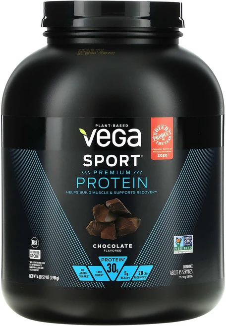 베가 Sport 프로틴 초콜릿 5.9oz(4lb), 1개, 167g - 쿠팡