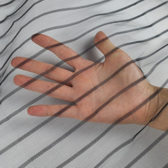 현관방충망 시원한통풍 스트라이프디자인 모기장문 방충문설치 블랙