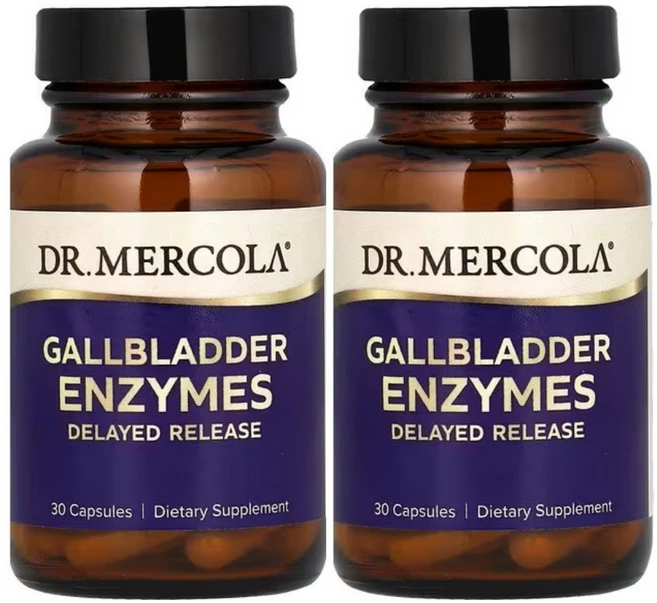 Dr. Mercola 닥터 머콜라 갈블래더 엔자임즈 효소 Gallbladder Enzymes, 2개 - 쿠팡