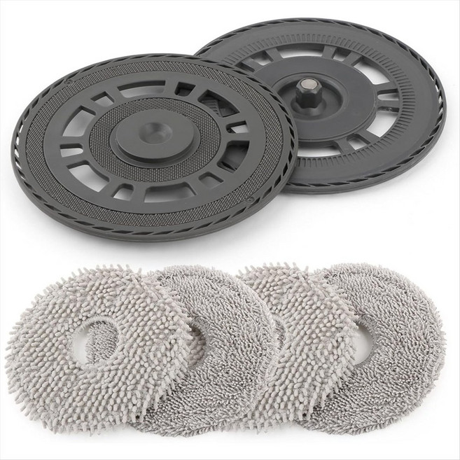 Dreame L10s Pro Ultra Heat/L10s Ultra Gen2/X30 Ultra/X40 Ultra/L20 Ultra 진공 부품용 교체 홀더 걸레 천, 1개, 표시된 대로