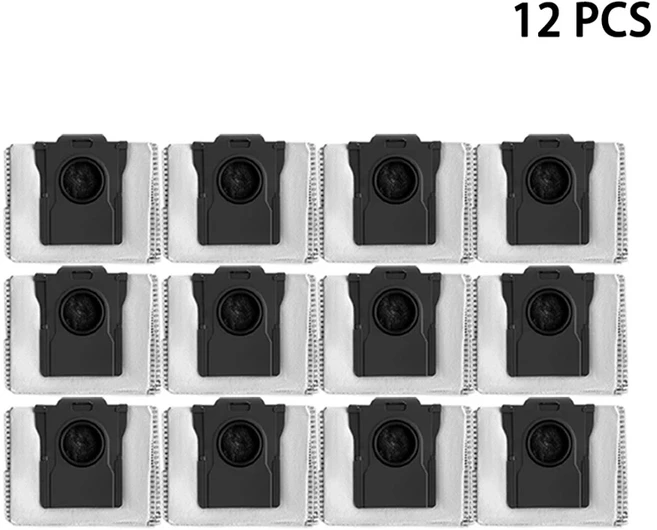 드리미 D20 울트라 / L10s CE 로봇 청소기 액세서리 메인 사이드 브러시 천 헤파 필터 먼지 봉투 예비 부, 01 CHINA, 02 12 PCS