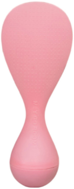 희망리빙 오뚝이 밥주걱 쓰러지지 않아 밥알 붙지 않는 주걱, 1개, 핑크