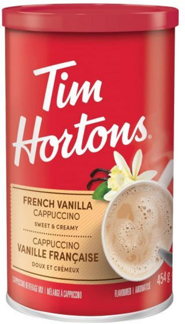 팀 호튼 인스턴트 카푸치노 프렌치 바닐라 16온스, French Vanilla, 454g, 1개, 1개