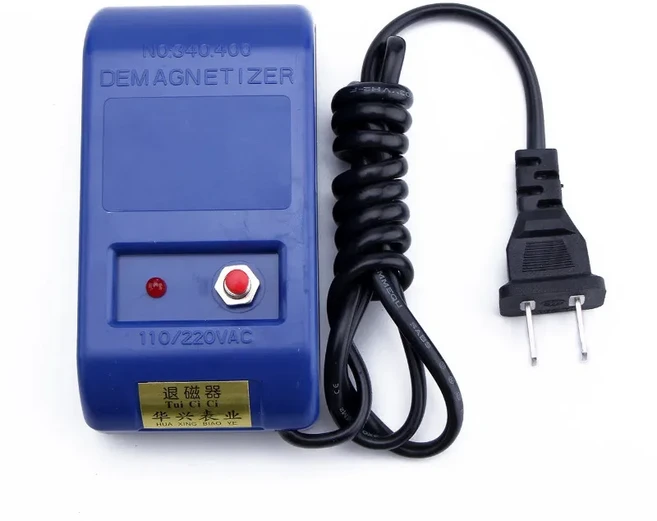 전기 기계식 쿼츠 시계 탈자기 수리 도구 액세서리 EU 미국 플러그, 1개, 02 USA Plug