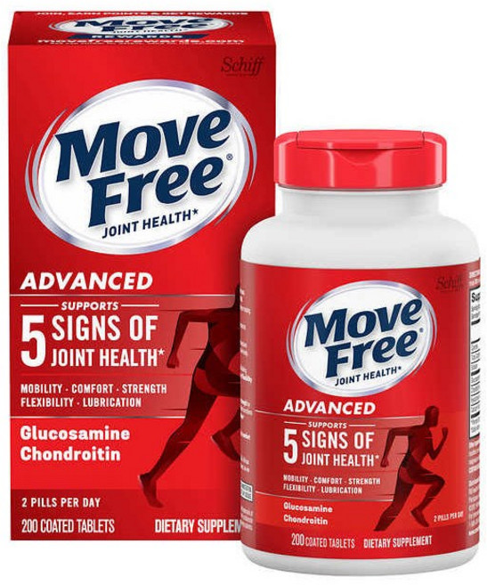 쉬프 무브프리 글루코사민 콘드로이친 200정 [원산지:미국], 1개