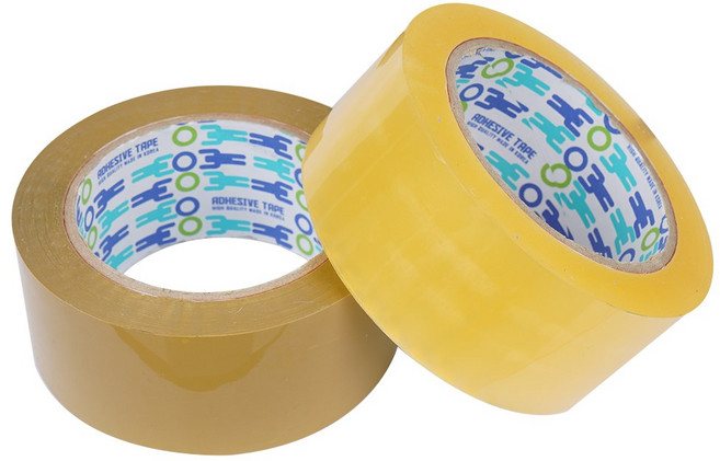 j0119a 대전포장 포장용 박스테이프 투명 황색 당일배송 취급주의, L3-경포장(50Mx50개)취급주의