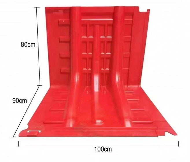 홍수 침수 차단막 탈착식 방지 범람 재난안전 휴대용 물 이동식 방수 가설 집중호우 침입 제품 차수판 내부 차단, 2.100x90x80