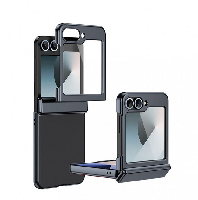 더블베이 Z플립7 올인원 힌지 강화유리 풀커버 케이스