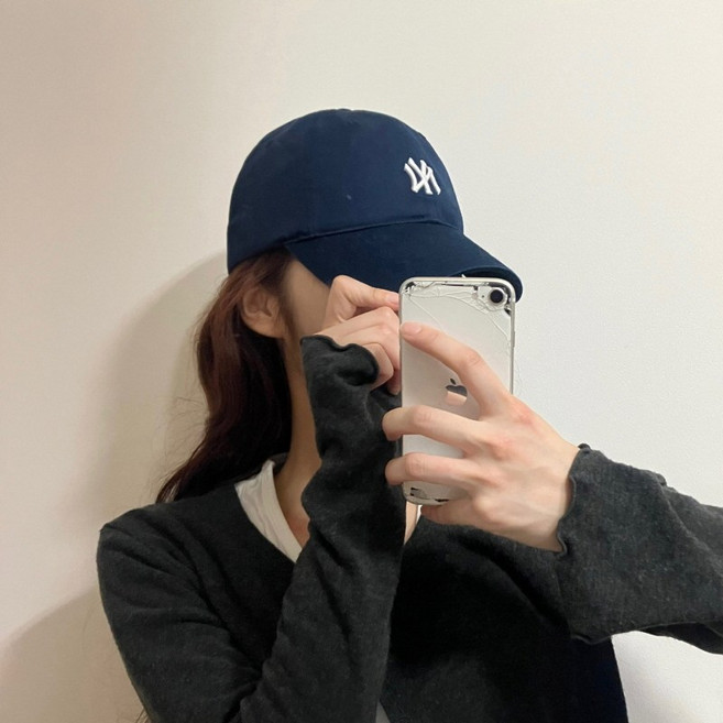 MLB 모자 스몰로고 남녀공용 루키 언스트럭쳐 볼캡 17종 택1 전국매장 A/S 가능