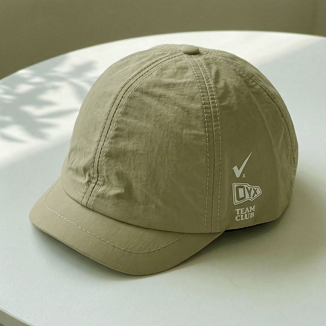 [사은품증정] 숏챙 러닝모자 여름 볼캡 경량 런닝 야구 캡 모자, 1개, 베이지