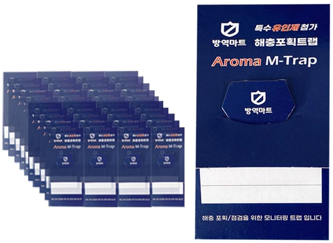 특수 유인제 첨가 바퀴 벌레 보행 해충 모니터링 끈끈이 트랩 곱등이 돈벌레 거미 바퀴벌레 퇴치, 10개, 4개입 - 쿠팡