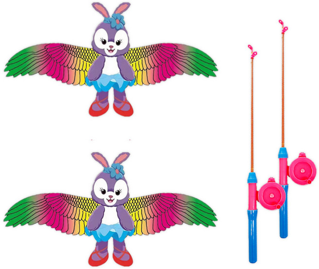 리드365 낚시대 연 날리기 세트 1+1, B세트, 1세트