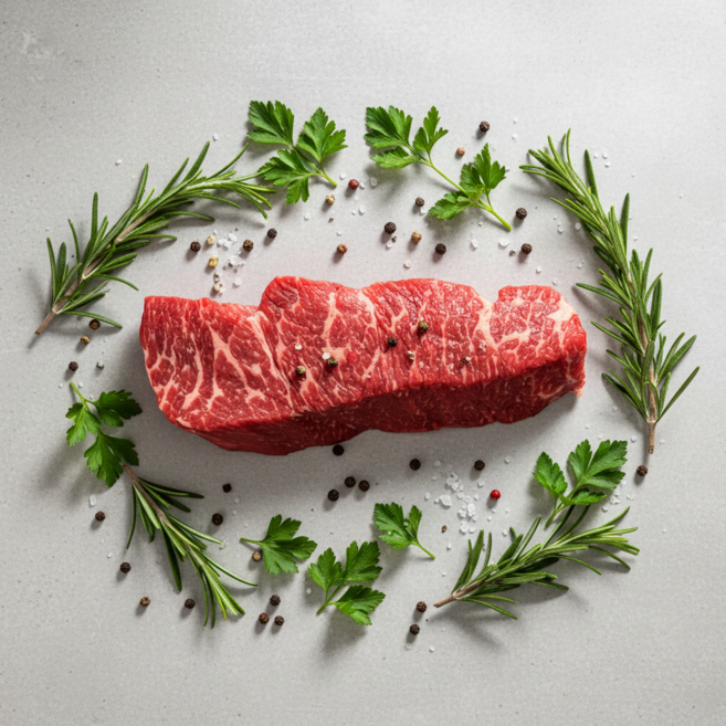 블랙앵거스 소 갈비살 살치살 부채살 차돌박이 꽃갈비살 스테이크 미국산 소고기 프라임, 숯불 및 스테이크용 (살치살), 300g, 1개