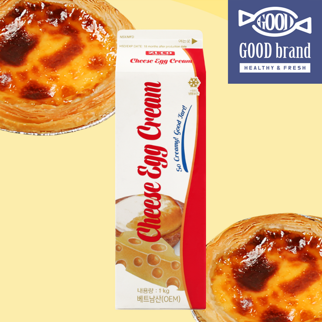 치즈에그필링 치즈에그크림 1kg, 1개