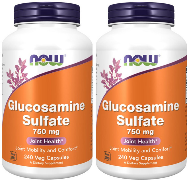 나우푸드 글루코사민 콘드로이친 240캡슐 2세트, 2개, 240정