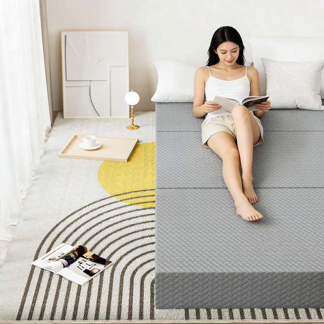 3단 접이식 메모리폼 매트리스