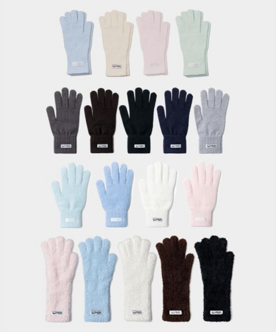 누아트 스튜디오 NUART STUDIO 클래식 소프트 핑거홀 터치 장갑 32colors 179836