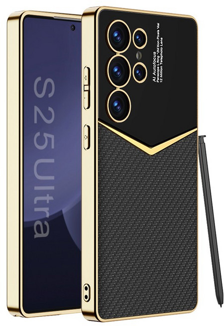 적용 갤럭시 S25울트라 케이스 가죽 낙상 방지 25엣지/울트라 케이스 X25USJK104 AYOUOK